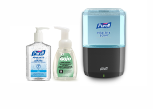 Soaps, Sanitizers & Dispensers